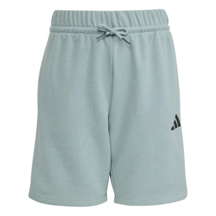Pantaloncino Ragazzo Adidas Short French Terry Slogan Jr  - AZZURRO