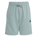 Pantaloncino Ragazzo Adidas Short French Terry Slogan Jr  - AZZURRO