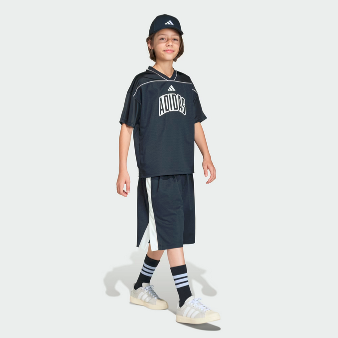 Pantaloncino Ragazzo Adidas Stadium Mesh  - NERO