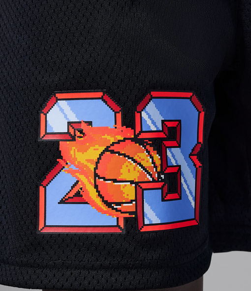 Pantaloncino Ragazzo Jordan Customized Air - Nero