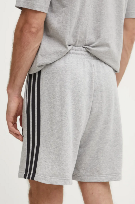 Pantaloncino Uomo Adidas Essential 3-Stripes - Grigio