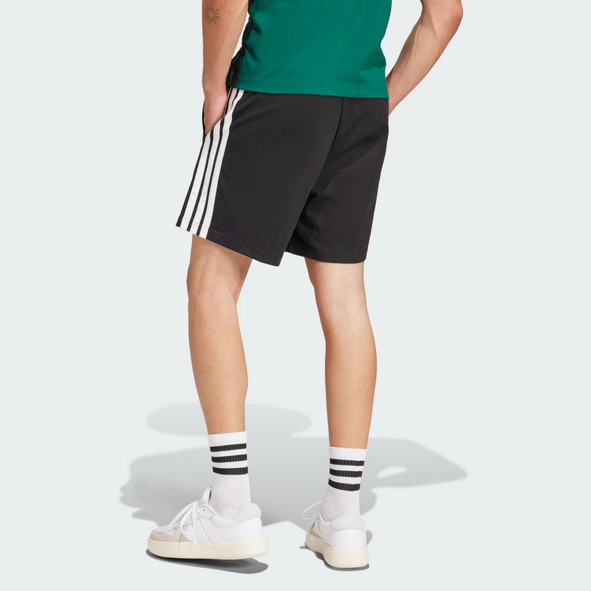 Pantaloncino Uomo Adidas Essentials 3-Stripes  - NERO