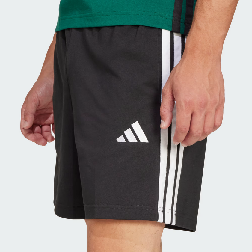 Pantaloncino Uomo Adidas Essentials 3-Stripes  - NERO