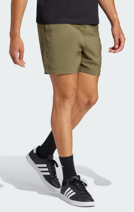 Pantaloncino Uomo Adidas Essentials Small Logo Cargo  - Verde Militare