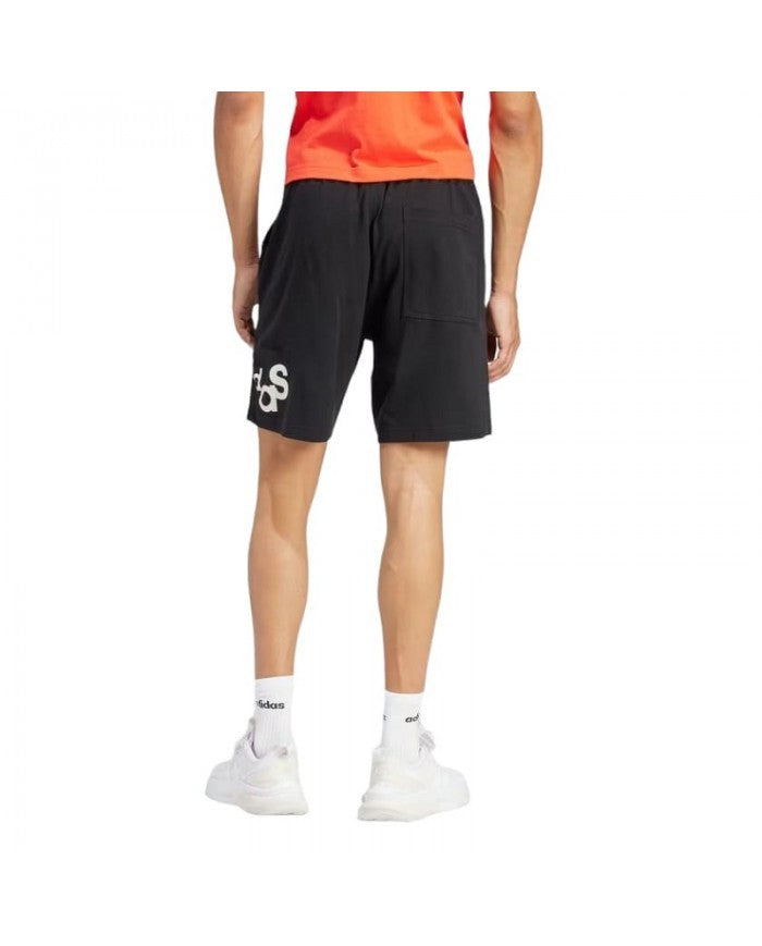 Pantaloncino Uomo Adidas Graphic Print - Nero