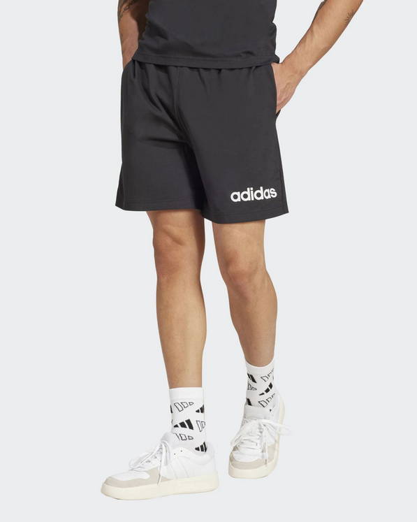 Pantaloncino Uomo Adidas LIN SJ  - NERO