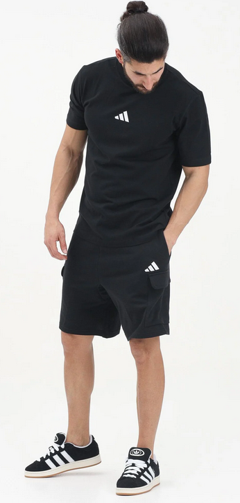 Pantaloncino Uomo Adidas Performance Essentials Cargo - Nero