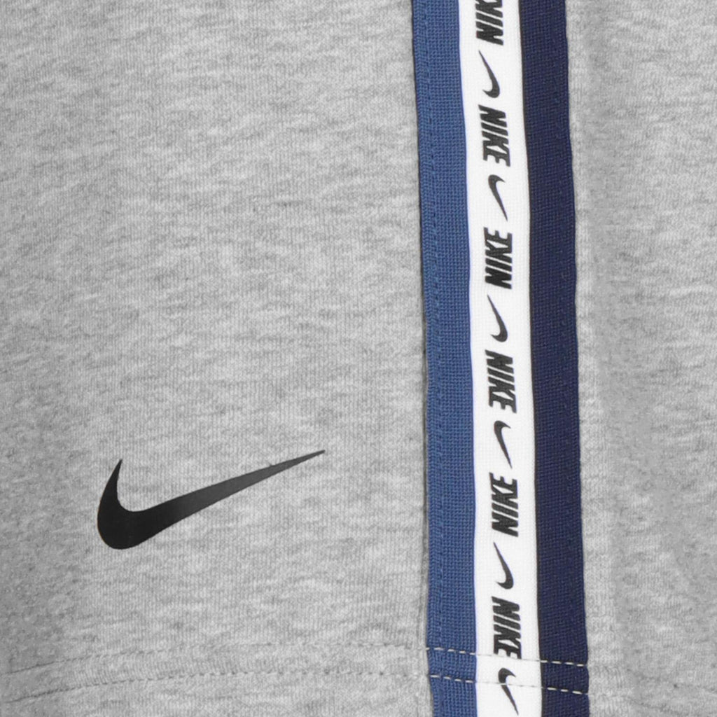 PANTALONCINO UOMO NIKE SPORTSWEAR GRIGIO IN COTONE GARZATO