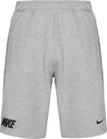 PANTALONCINO UOMO NIKE SPORTSWEAR GRIGIO IN COTONE GARZATO