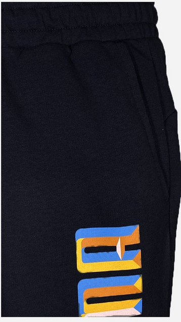 Pantaloncino uomo Puma Essential Logo - Nero
