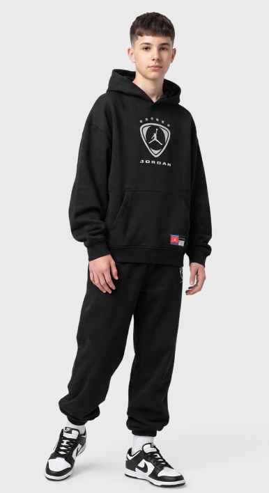 Pantalone ragazzo JDB JORDAN FC  -  NERO
