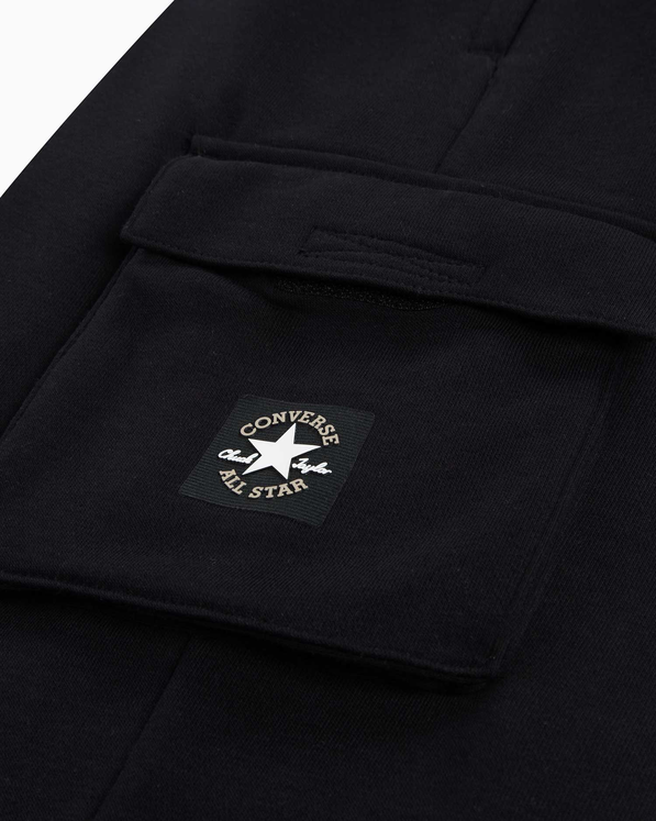 Pantalone cargo ragazzo CONVERSE VARCITY  -  NERO
