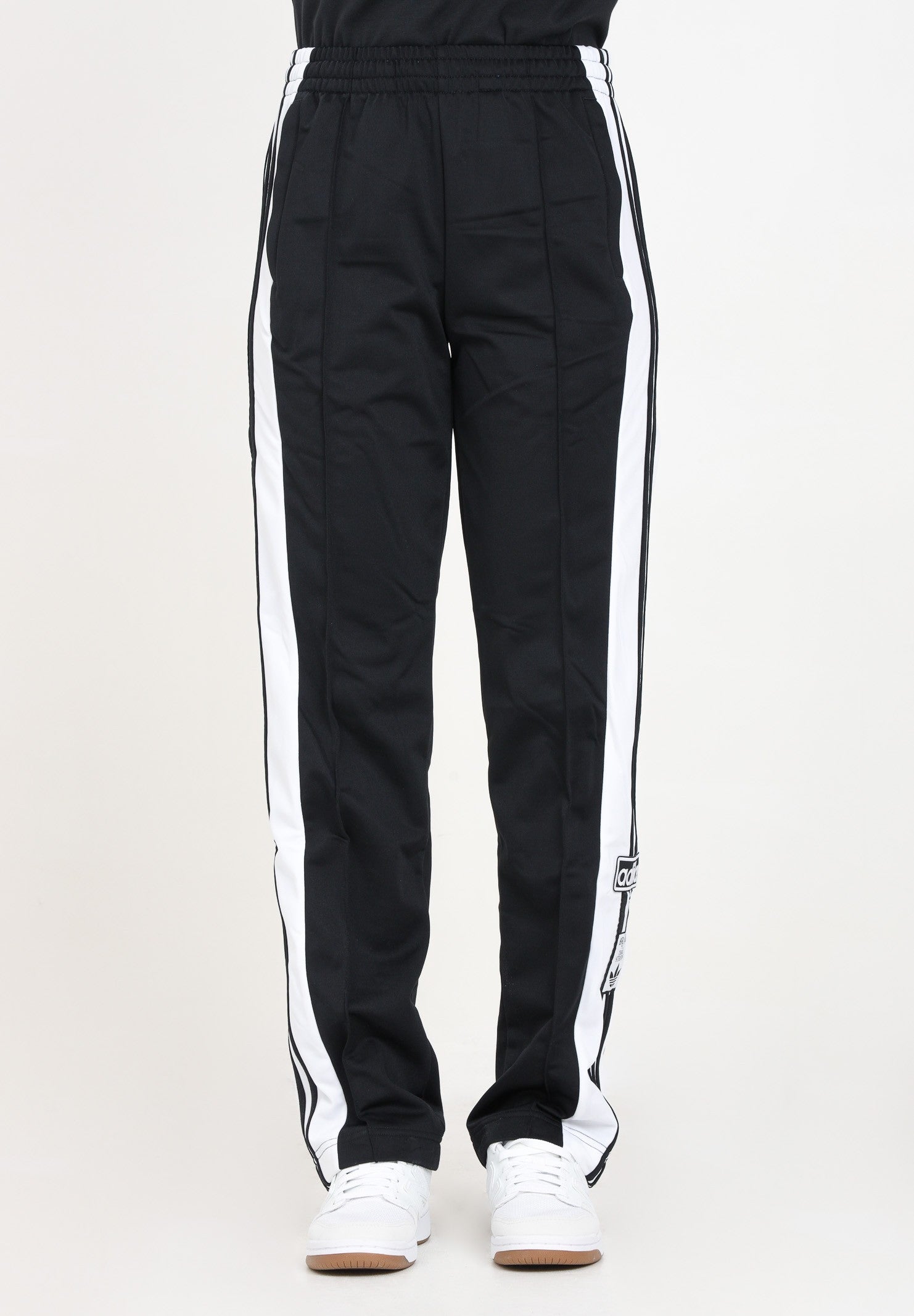 Pantalone Donna Adidas Adibreak - Nero/Bianco