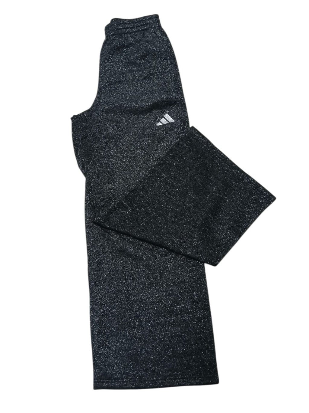 Pantalone Donna Adidas ALL SZN Holiday Glitter Fleece Loose - Grigio