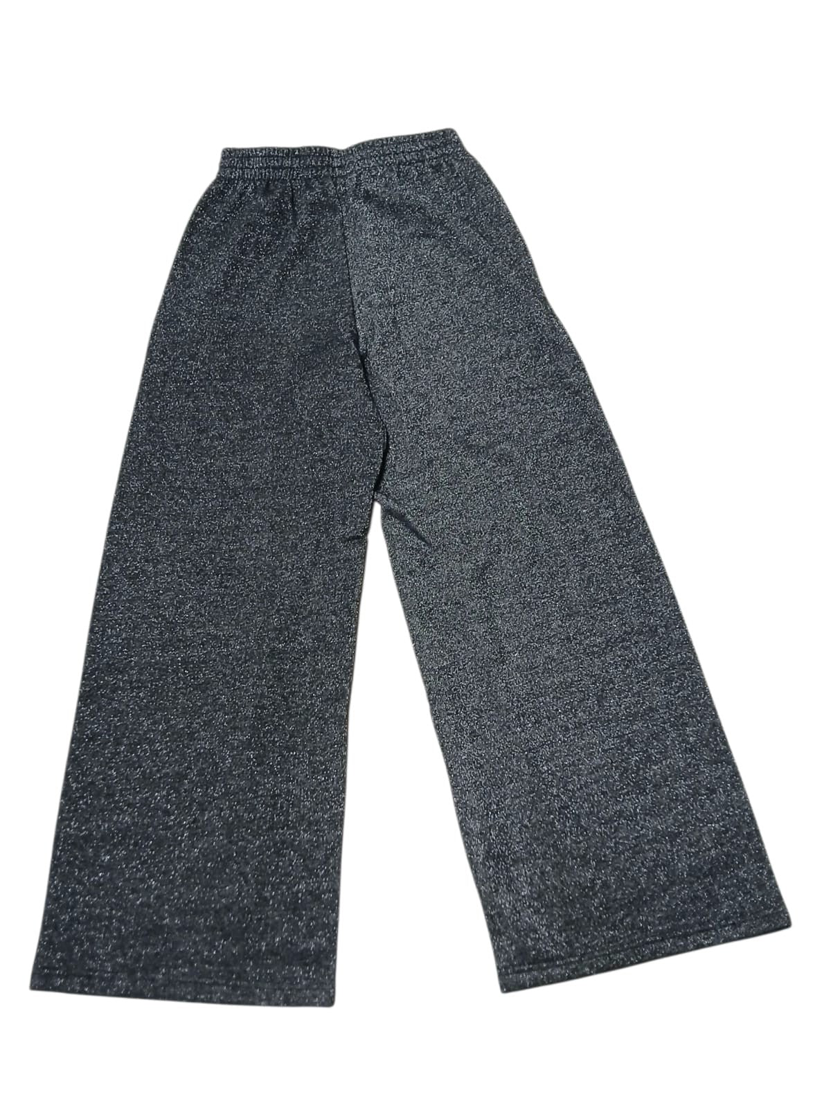 Pantalone Donna Adidas ALL SZN Holiday Glitter Fleece Loose - Grigio