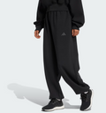 Pantalone Donna Adidas  Ampio Soft Lux Flared - Nero
