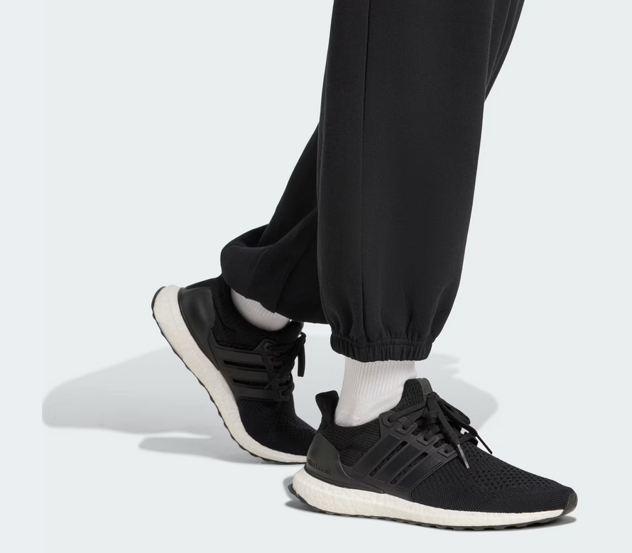 Pantalone Donna Adidas  Ampio Soft Lux Flared - Nero