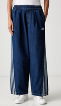 Pantalone Donna Adidas Denim - Blu