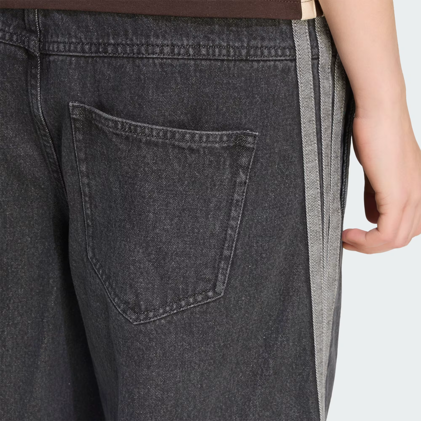 Pantalone Donna Adidas Denim - Nero