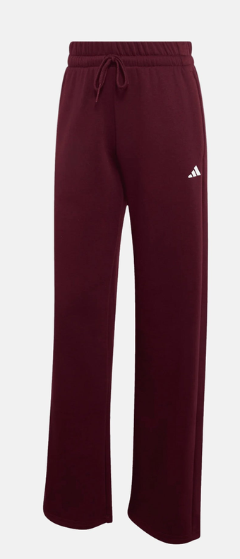 Pantalone Donna Adidas Essentials Small Logo - Bordeaux
