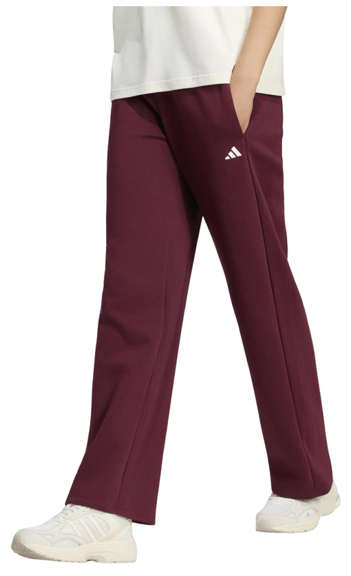 Pantalone Donna Adidas Essentials Small Logo - Bordeaux