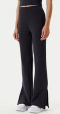 Pantalone Donna Adidas Soft Lux Flared - Nero
