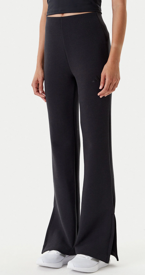 Pantalone Donna Adidas Soft Lux Flared - Nero