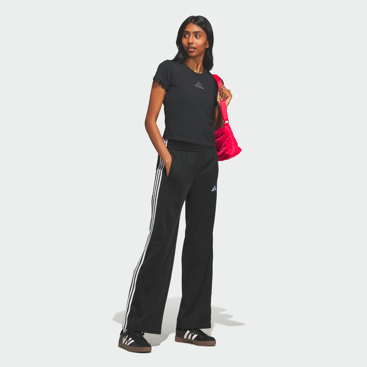 Pantalone Donna Adidas TRICOT 3 STRIPES - NERO