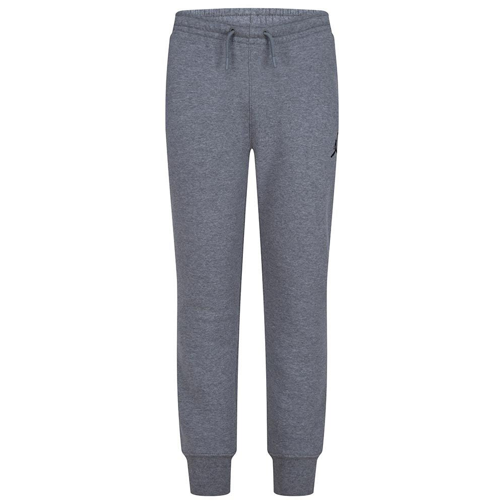 PANTALONE RAGAZZO JORDAN ESSENTIALS GRIGIO IN COTONE GARZATO