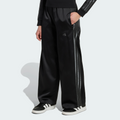 Pantalone Ragazza Adidas a gamba larga in raso - NERO