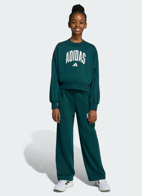 Pantalone Ragazza Adidas Retro' Varsity - Verde