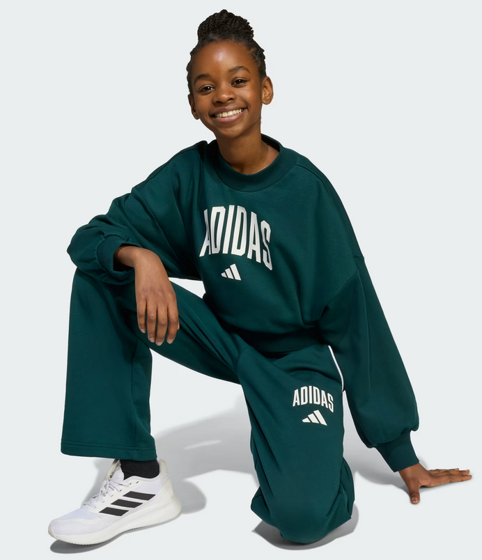 Pantalone Ragazza Adidas Retro' Varsity - Verde