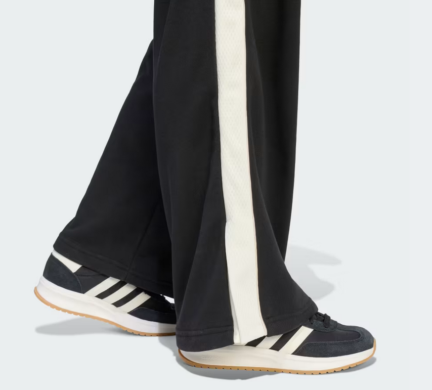 Pantalone Ragazza Adidas Stadium Wide - Nero