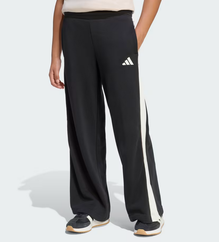 Pantalone Ragazza Adidas Stadium Wide - Nero