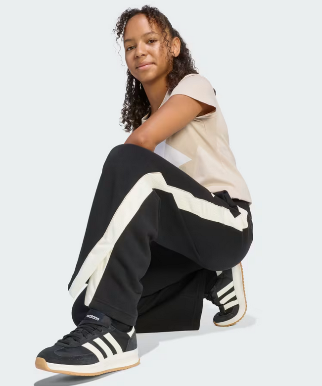 Pantalone Ragazza Adidas Stadium Wide - Nero