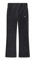 Pantalone Ragazza Converse Ribbed Velour Flared - Grigio