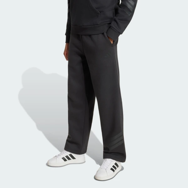 Pantalone Ragazzo Adidas FUTURE ICON 3S - NERO