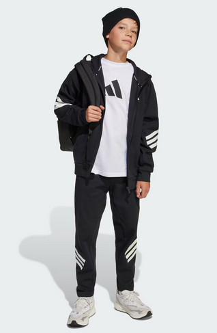 Pantalone Ragazzo Adidas Future Icons 3-Stripes - Nero