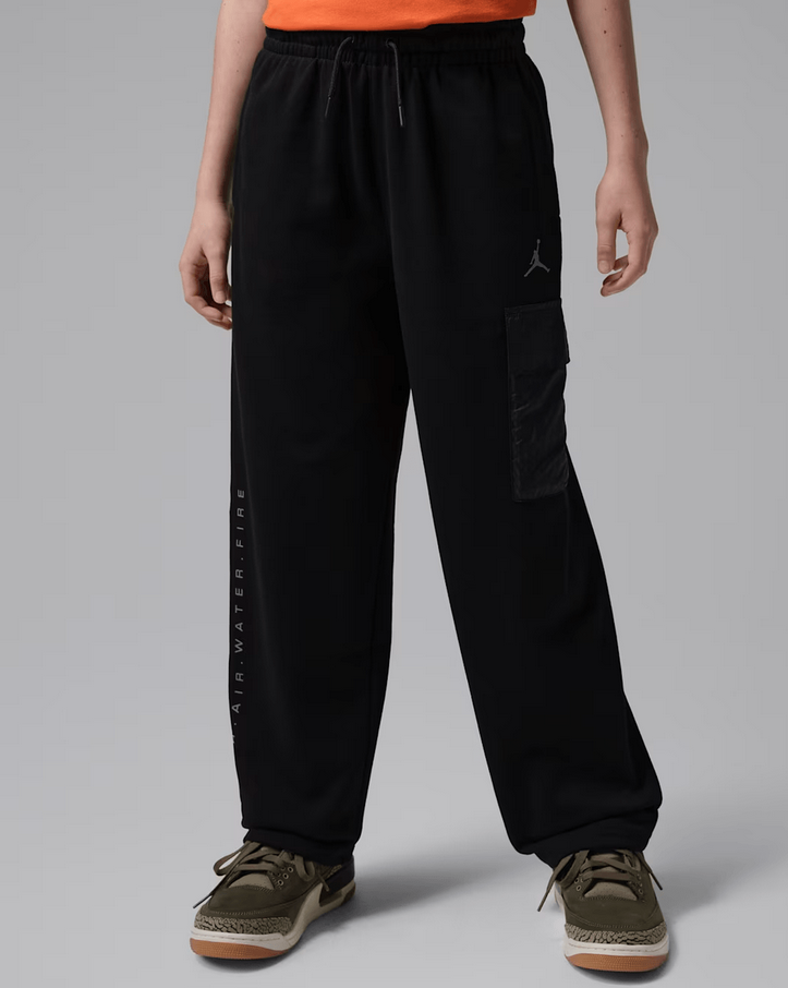 Pantalone Ragazzo Jordan Hike Mike - Nero