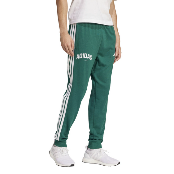 Pantalone Uomo Adidas 3-Stripes - Verde