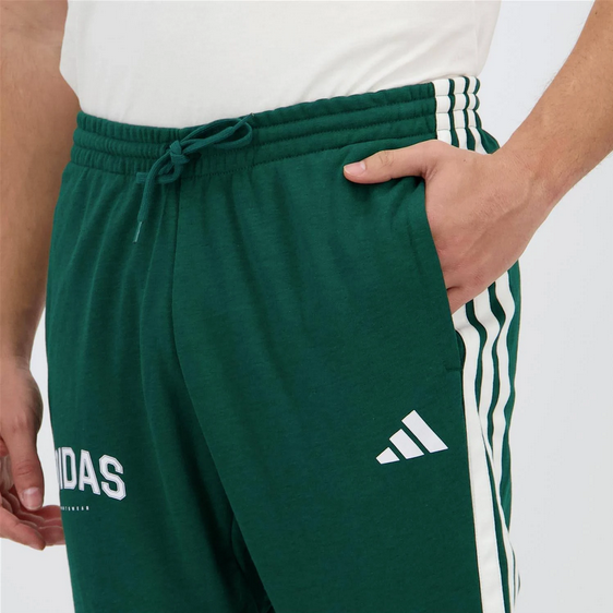 Pantalone Uomo Adidas 3-Stripes - Verde