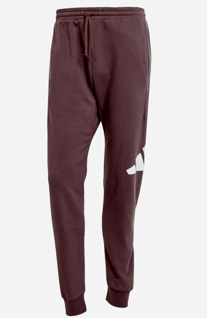 Pantalone Uomo Adidas Essentials Big Logo French Terry - Bordeaux