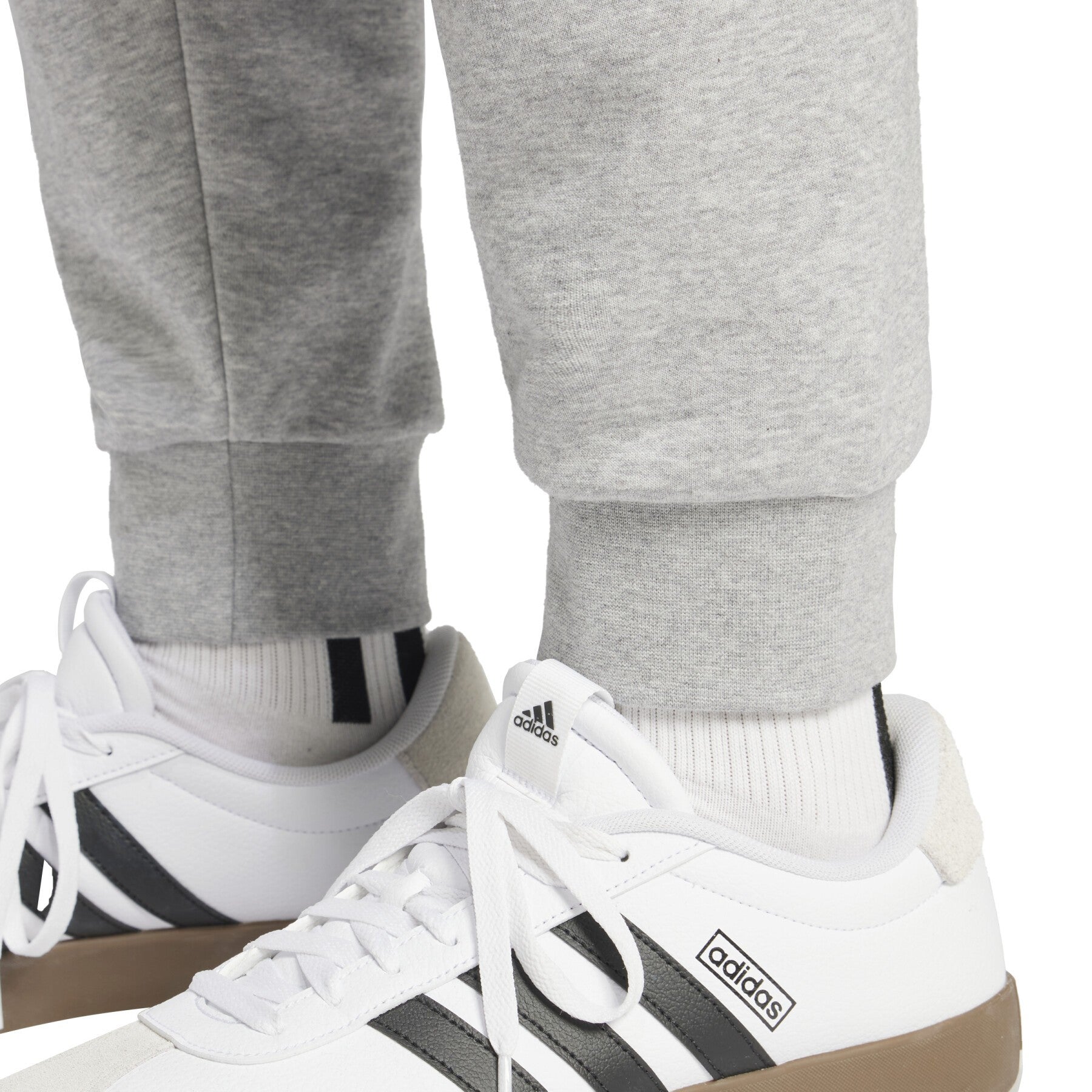 Pantalone Uomo Adidas Essentials Big Logo French Terry - Grigio