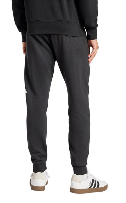 Pantalone Uomo Adidas Essentials Big Logo French Terry - Nero
