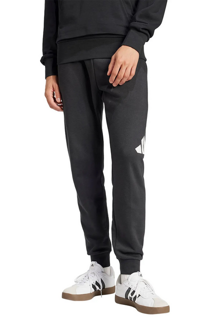 Pantalone Uomo Adidas Essentials Big Logo French Terry - Nero