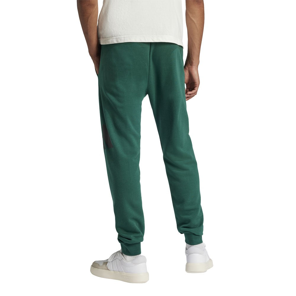 Pantalone Uomo Adidas Essentials Big Logo French Terry - Verde