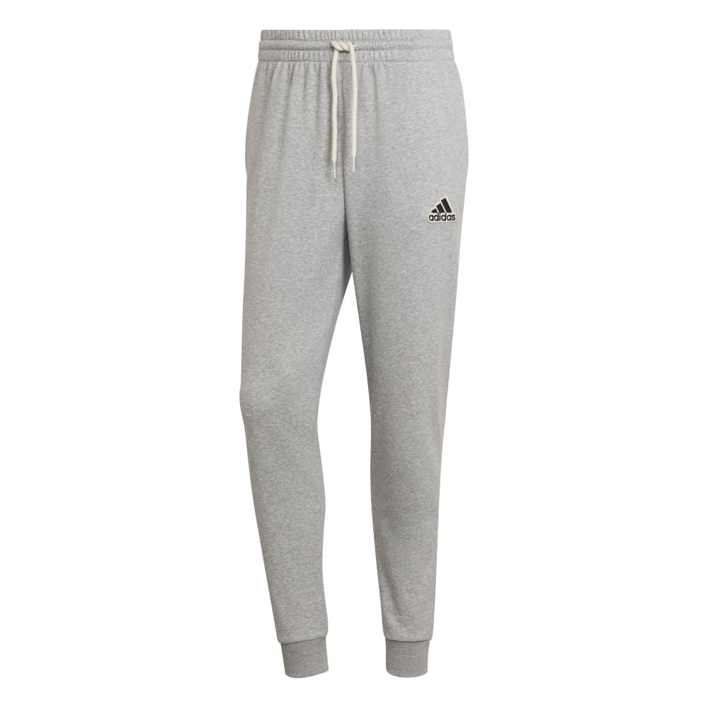 PANTALONE UOMO ADIDAS ESSENTIALS FEELCOMFY FRENCH TERRY-70%COTONE/30%POLIESTERE-GRIGIO-HE1857