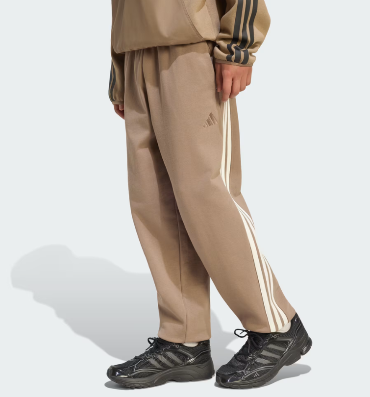 Pantalone Uomo Adidas Kit 3-Stripes - Marrone