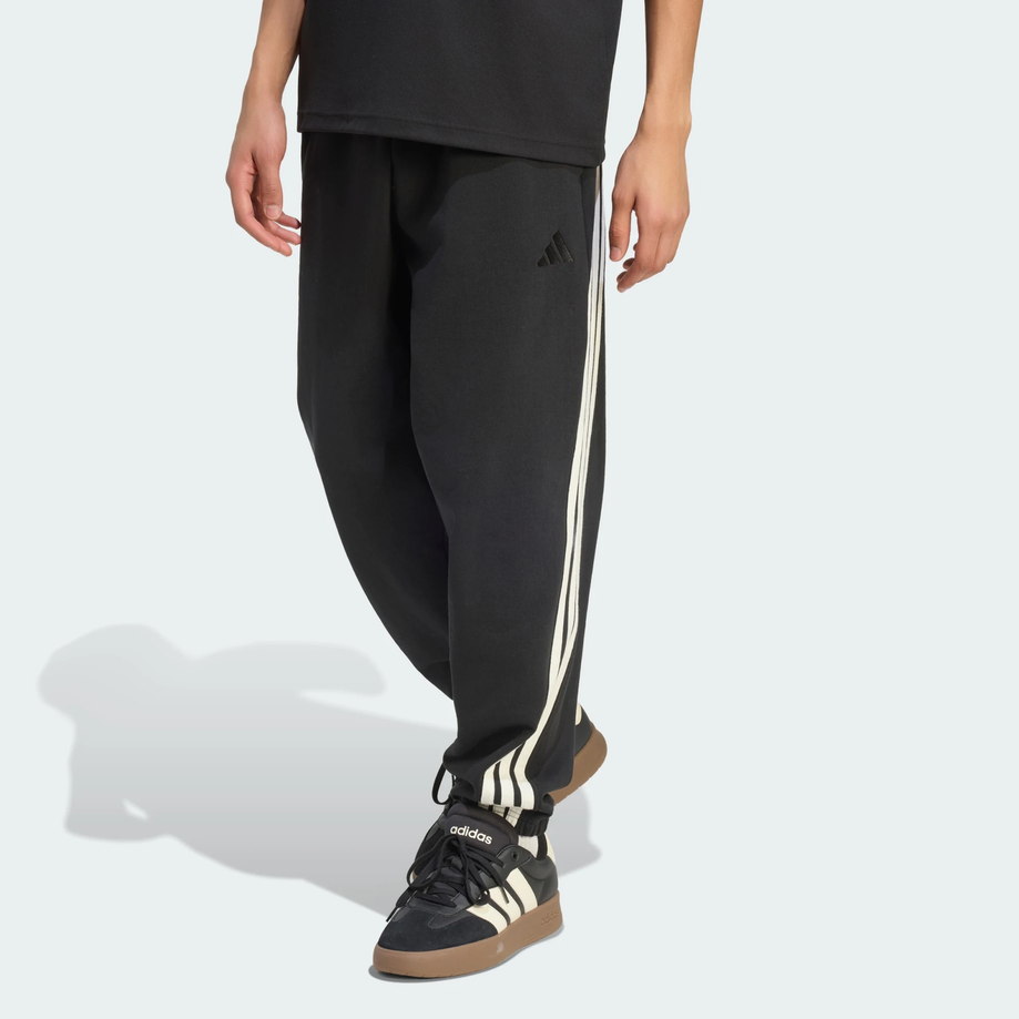 Pantalone Uomo Adidas KIT 3 Stripes regular - NERO