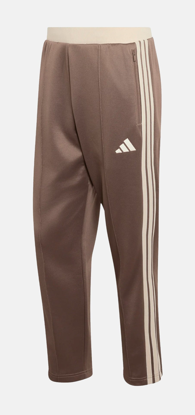 Pantalone Uomo Adidas Stadium Regular Fit Pique - Marrone